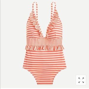 Super cute J Crew one piece NWT